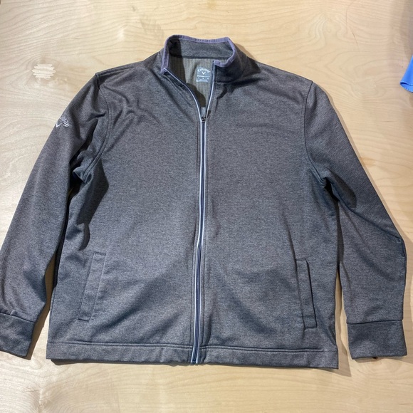 Callaway Weather Series Men's Gray Full-Zip Jacket XL (LW) - Picture 4 of 12